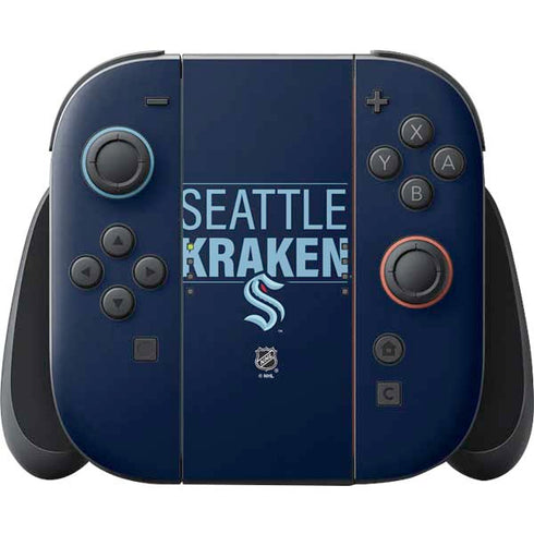 NHL Seattle Kraken Lineup Nintendo Switch 2 (2025) Joy-Con Controller Skin