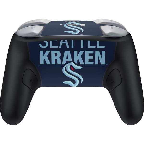 NHL Seattle Kraken Lineup Nintendo Switch 2 2025 Pro Controller Skin nhl-seattle-kraken-lineup-nintendo-switch-2-2025-pro-controller-skin
