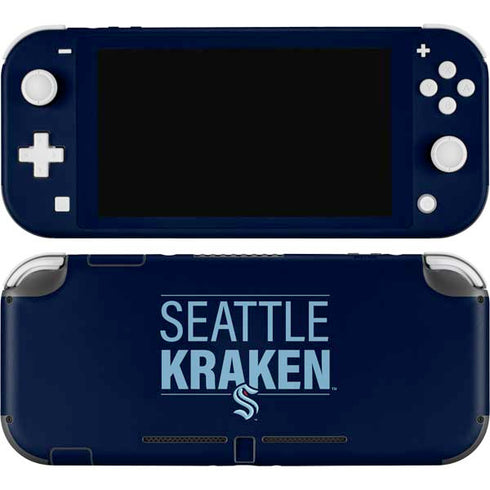 NHL Seattle Kraken Lineup Nintendo Switch Lite Skin