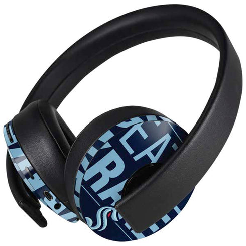NHL Seattle Kraken Lineup PlayStation 4 Gold Wireless Headset Skin