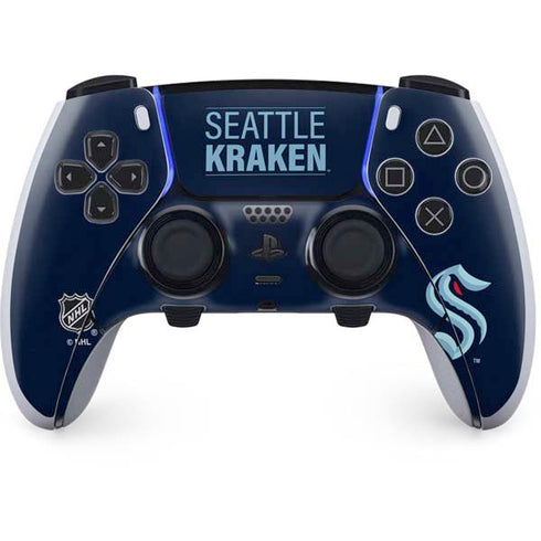 NHL Seattle Kraken Lineup PS5 DualSense Edge Pro Controller Skin