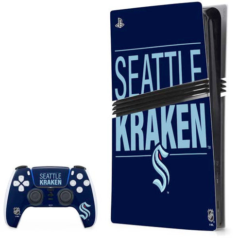 NHL Seattle Kraken Lineup PS5 Pro Bundle Skin