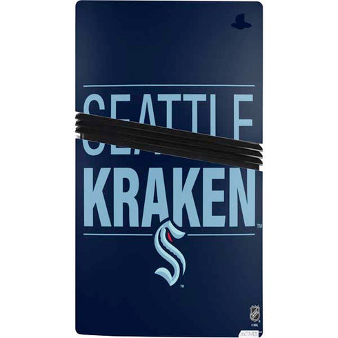 NHL Seattle Kraken Lineup PS5 Pro Console Skin