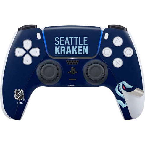 NHL Seattle Kraken Lineup PS5 Pro Disk Bundle Skin