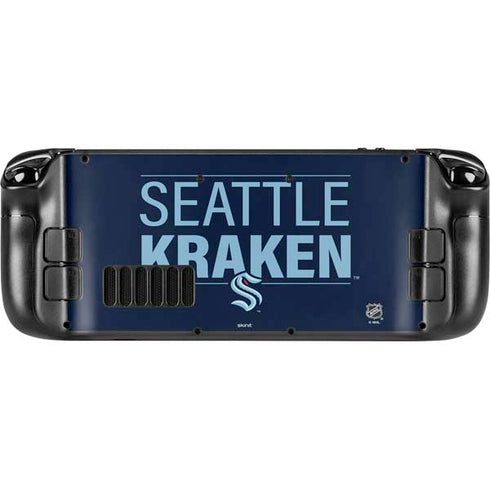 NHL Seattle Kraken Lineup Steam Deck Handheld Gaming Computer Skin