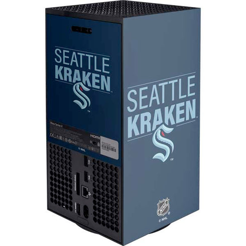 NHL Seattle Kraken Lineup XBox Series X Digital Edition Console Skin