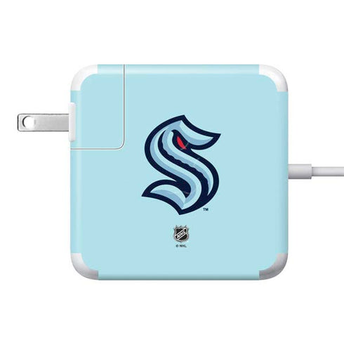 NHL Seattle Kraken Logo 85W Power Adapter (15 and 17 inch MacBook Pro Charger) Skin