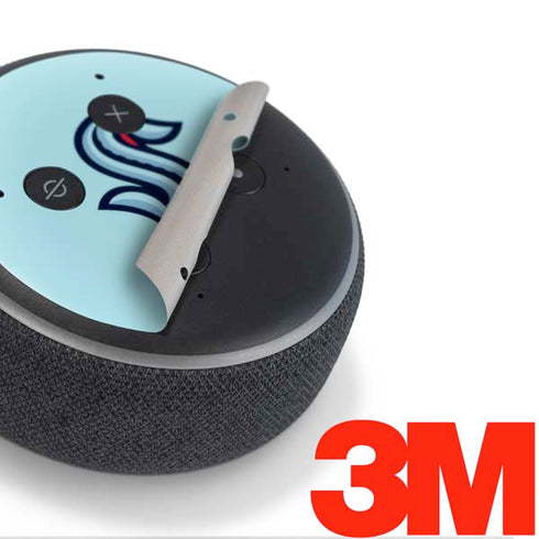 NHL Seattle Kraken Logo Amazon Echo Dot Skin