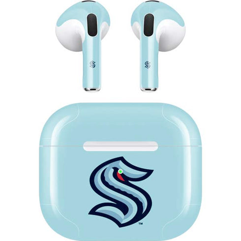 NHL Seattle Kraken Logo Apple AirPods (3rd Gen 2021) Skin