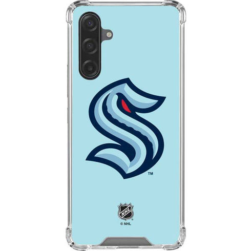 NHL Seattle Kraken Logo Galaxy A17 Clear Case