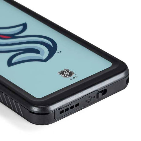 NHL Seattle Kraken Logo Galaxy S24 Waterproof Case