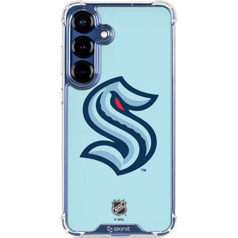 NHL Seattle Kraken Logo Galaxy S25 FE Clear Case
