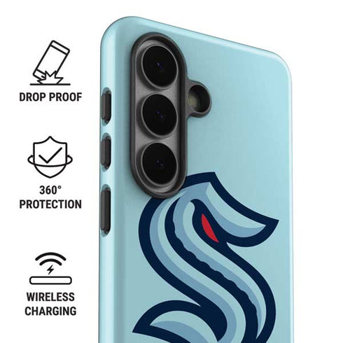 NHL Seattle Kraken Logo Galaxy S26 Plus Impact Case