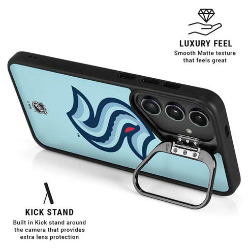 NHL Seattle Kraken Logo Galaxy S26 Plus Kickstand Case