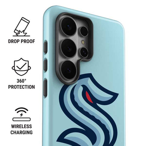 NHL Seattle Kraken Logo Galaxy S26 Ultra Impact Case