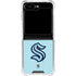 NHL Seattle Kraken Logo Galaxy Z Flip6 Clear Case