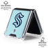 NHL Seattle Kraken Logo Galaxy Z Flip6 Clear Case