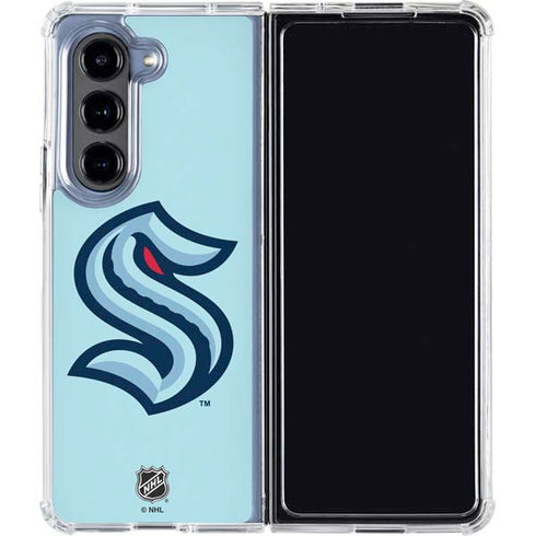 NHL Seattle Kraken Logo Galaxy Z Fold5 5G Clear Case