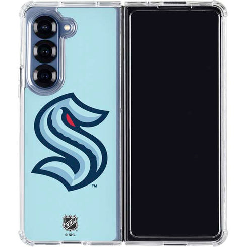 NHL Seattle Kraken Logo Galaxy Z Fold6 Clear Case