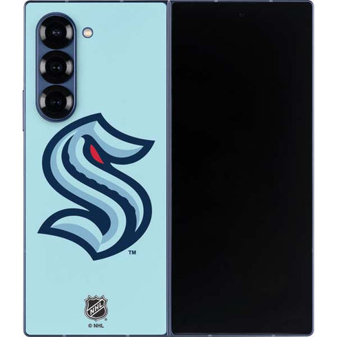 NHL Seattle Kraken Logo Galaxy Z Fold6 Skin