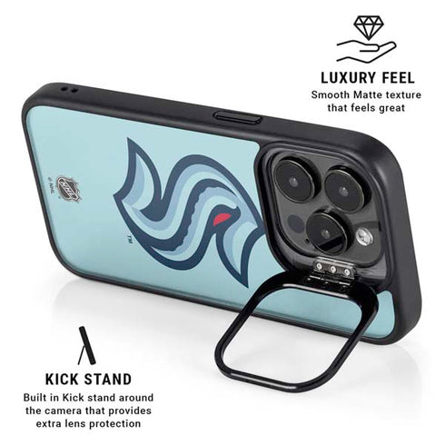 NHL Seattle Kraken Logo iPhone 13 Pro Kickstand Case
