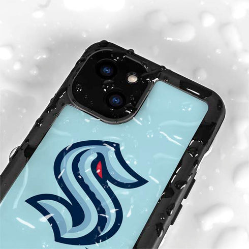 NHL Seattle Kraken Logo iPhone 15 Plus Waterproof Case