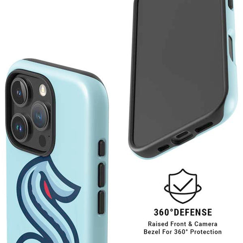 NHL Seattle Kraken Logo iPhone 16 Pro Magsafe Impact Case
