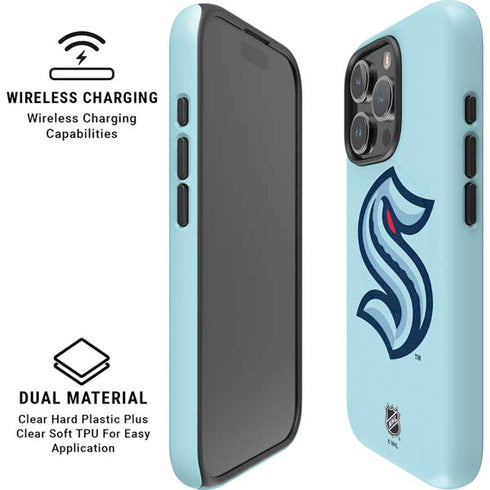 NHL Seattle Kraken Logo iPhone 16 Pro Max Magsafe Impact Case
