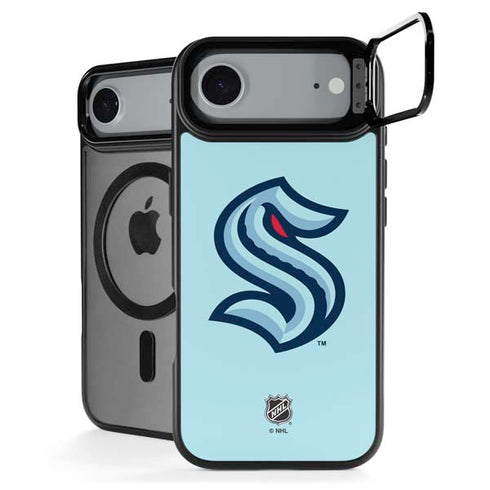 NHL Seattle Kraken Logo iPhone 17 Air Kickstand Case