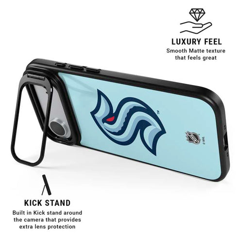 NHL Seattle Kraken Logo iPhone 17 Air Kickstand Case