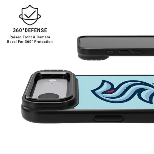 NHL Seattle Kraken Logo iPhone 17 Air Kickstand Case