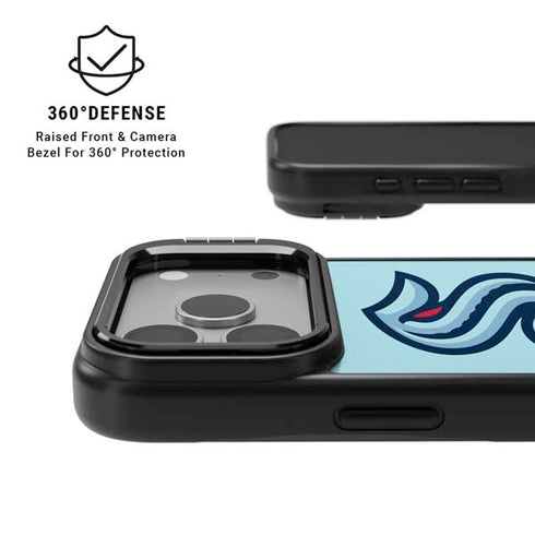 NHL Seattle Kraken Logo iPhone 17 Pro Kickstand Case