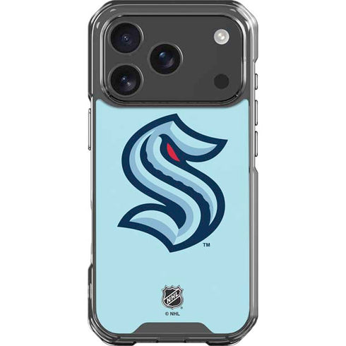 NHL Seattle Kraken Logo iPhone 18 Pro Clear Case