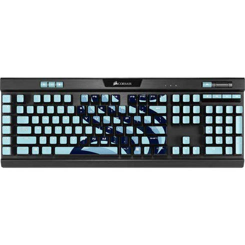 NHL Seattle Kraken Logo K95 RGB PLATINUM Mechanical Gaming Keyboard Skin