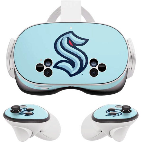 NHL Seattle Kraken Logo Meta Quest 3S Skin