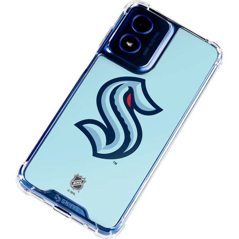 NHL Seattle Kraken Logo Moto G 5G (2024) Clear Case
