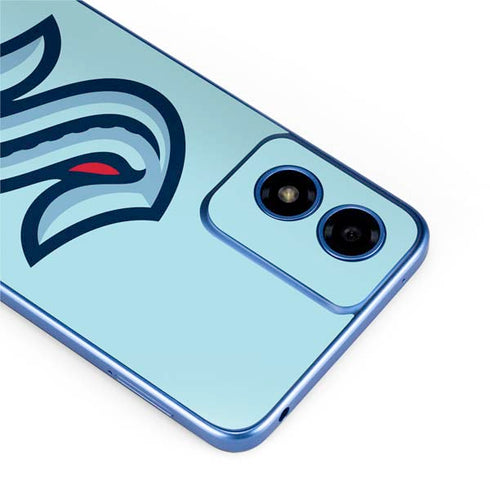 NHL Seattle Kraken Logo Moto G Play 4G (2024) Skin