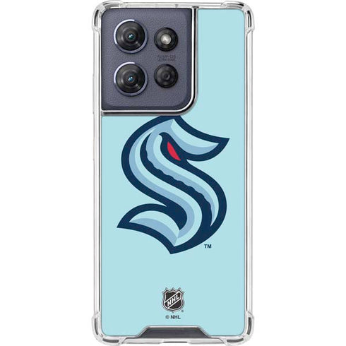 NHL Seattle Kraken Logo Moto G Power 5G (2025) Clear Case