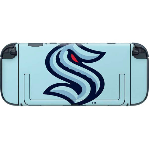 NHL Seattle Kraken Logo Nintendo Switch 2 (2025) with Joy-Con Skin