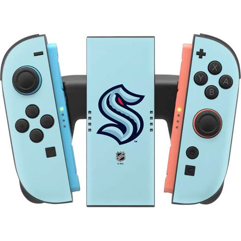 NHL Seattle Kraken Logo Nintendo Switch 2 (2025) Joy-Con Controller Skin