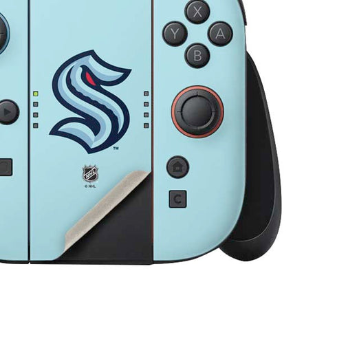 NHL Seattle Kraken Logo Nintendo Switch 2 (2025) Joy-Con Controller Skin
