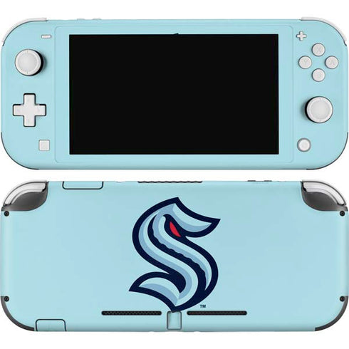 NHL Seattle Kraken Logo Nintendo Switch Lite Skin