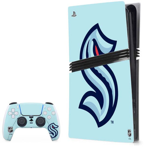NHL Seattle Kraken Logo PlayStation PS5 Skins