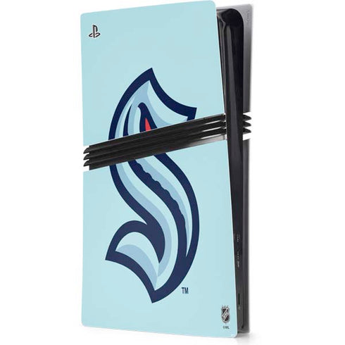 NHL Seattle Kraken Logo PS5 Pro Console Skin