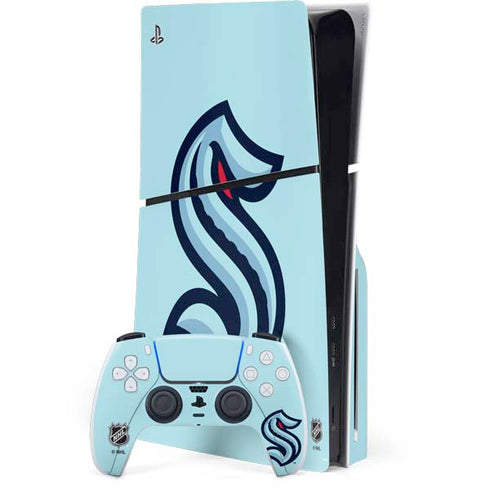 NHL Seattle Kraken Logo PlayStation PS5 Skins