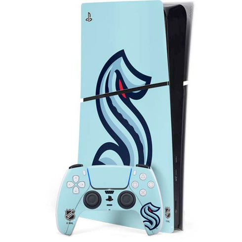 NHL Seattle Kraken Logo PlayStation PS5 Skins