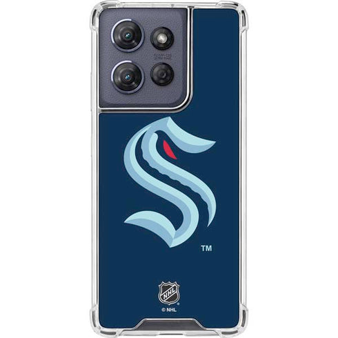 NHL Seattle Kraken Moto G 5G (2025) Clear Case