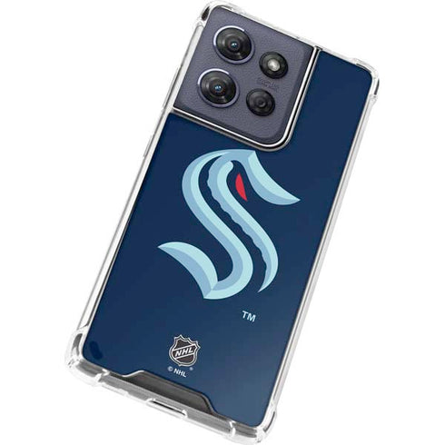 NHL Seattle Kraken Moto G 5G (2025) Clear Case