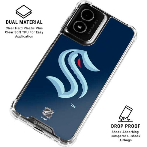 NHL Seattle Kraken Moto G Power 5G (2024) Clear Case