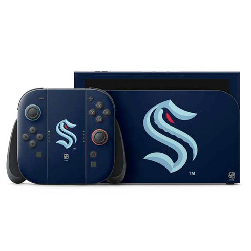 NHL Seattle Kraken Nintendo Switch 2 (2025) with Joy-Con Skin